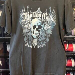 Vintage Motley Crue Fest 2008 Tour Shirt Size M-L The Loudest Show in The World